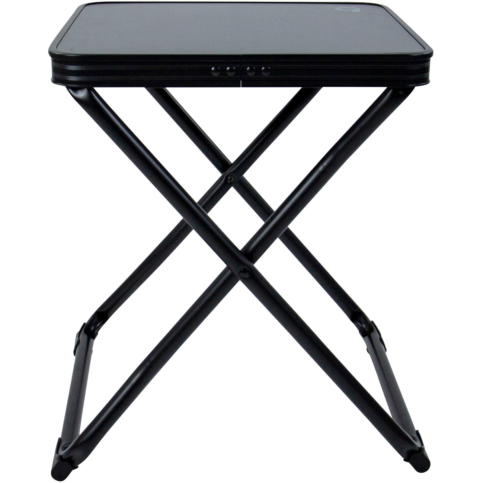 BO-CAMP Campinghocker Beistelltisch 3D Klapphocker Tischplatte Falthocker 80 kg