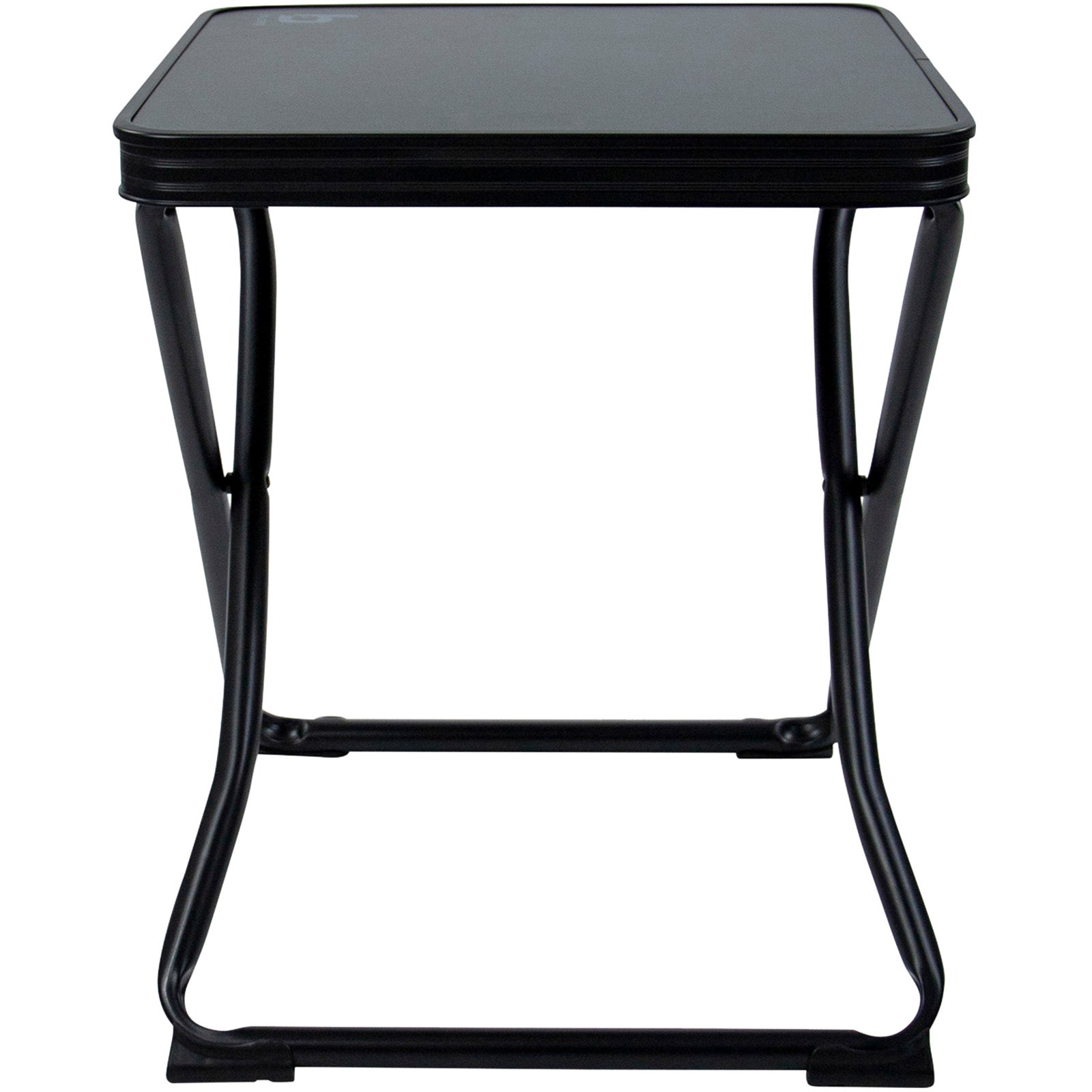 BO-CAMP Campinghocker Beistelltisch 3D Klapphocker Tischplatte Falthocker 80 kg