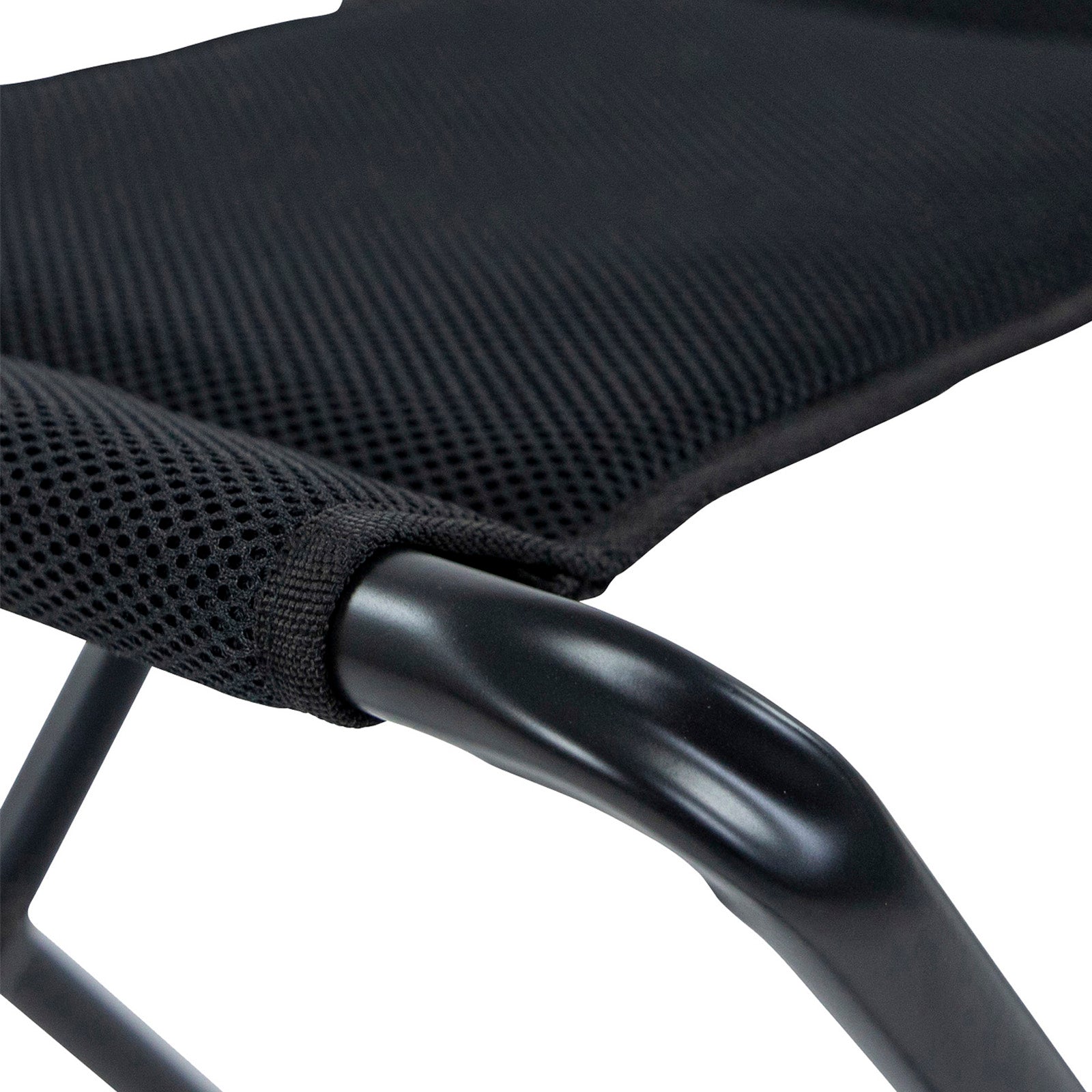 BO-CAMP kampeerstoel bijzettafel 3D opvouwbare stoel tafelblad opvouwbare stoel 80 kg