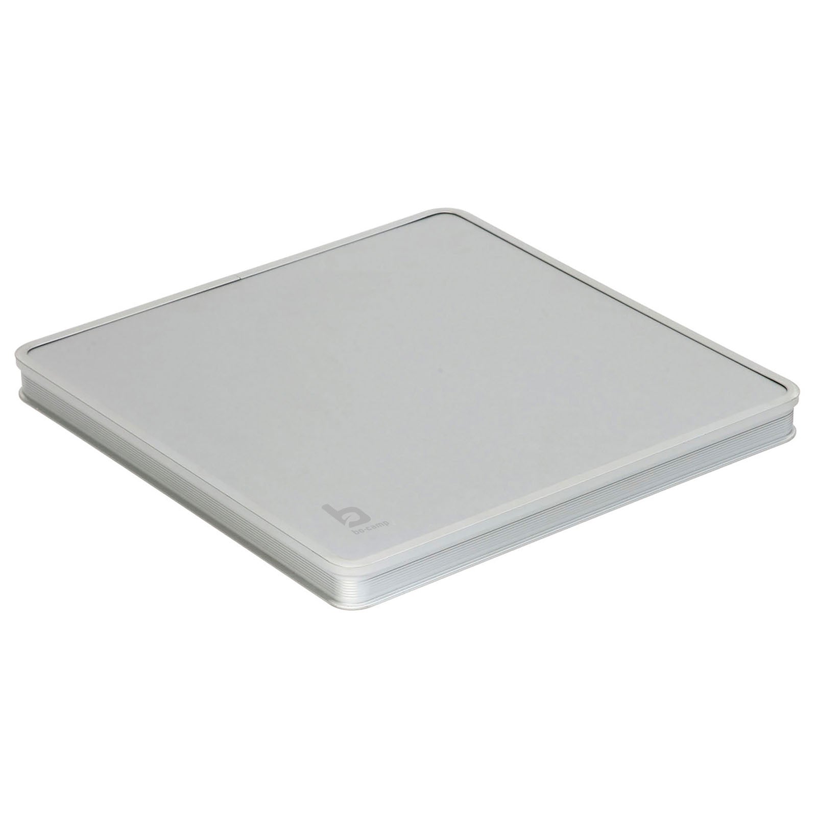 BO-CAMP plateau de table en aluminium tabouret pliant plateau siège de pêcheur pliant coussin de camping