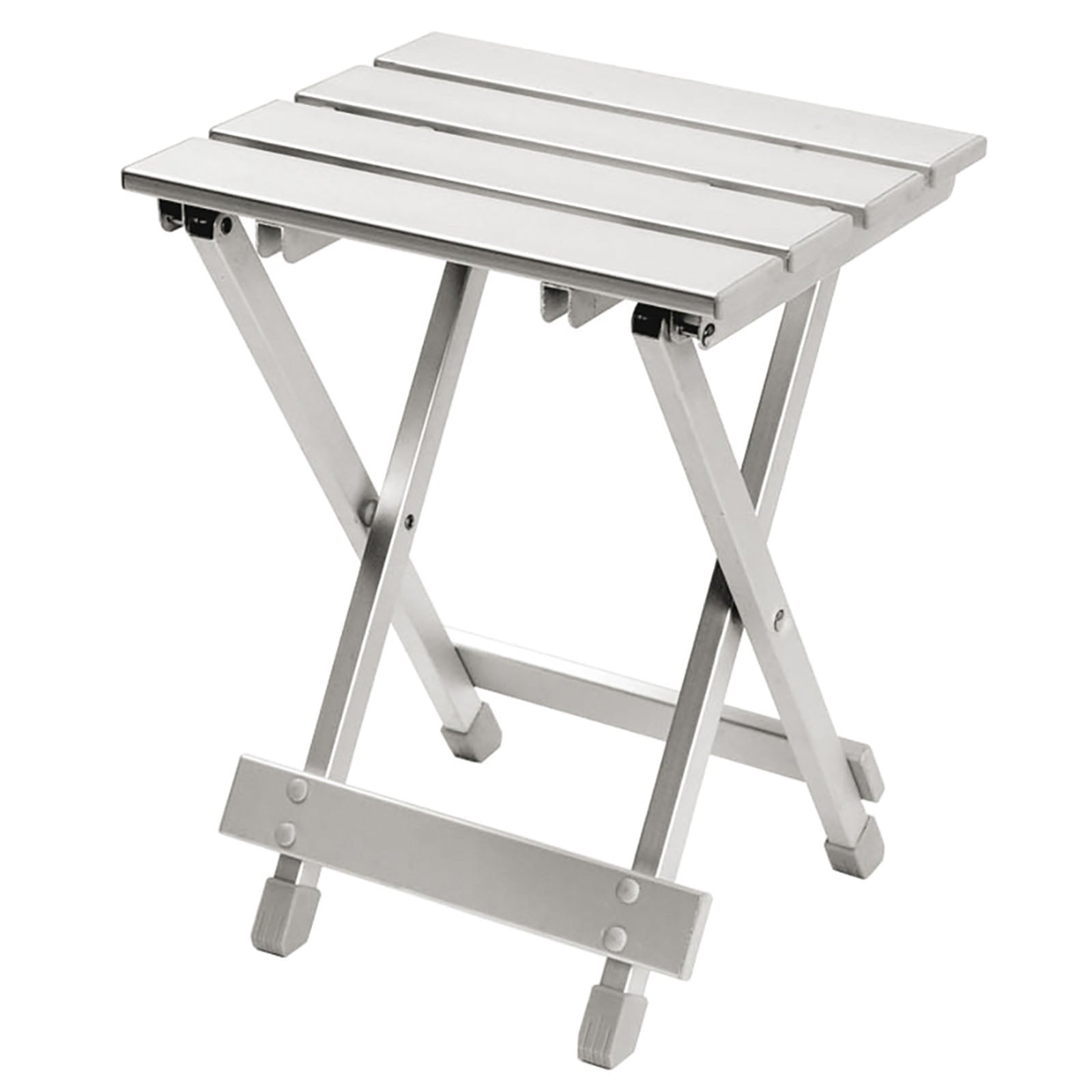BO-CAMP Mini tabouret pliant en aluminium table de camping tabouret de pêche tabouret pliant siège pliable