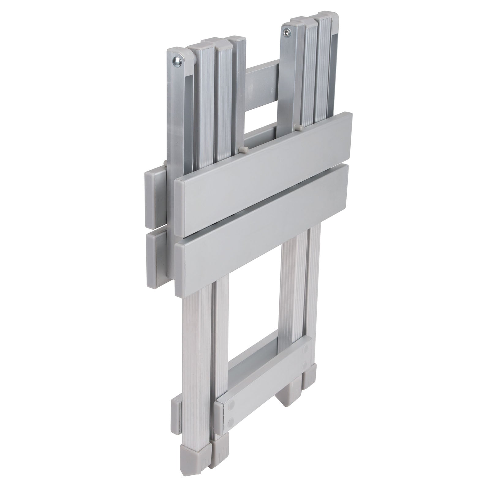 BO-CAMP Mini aluminium klapkruk, kampeertafel, viskruk, opvouwbare kruk, opvouwbare zit