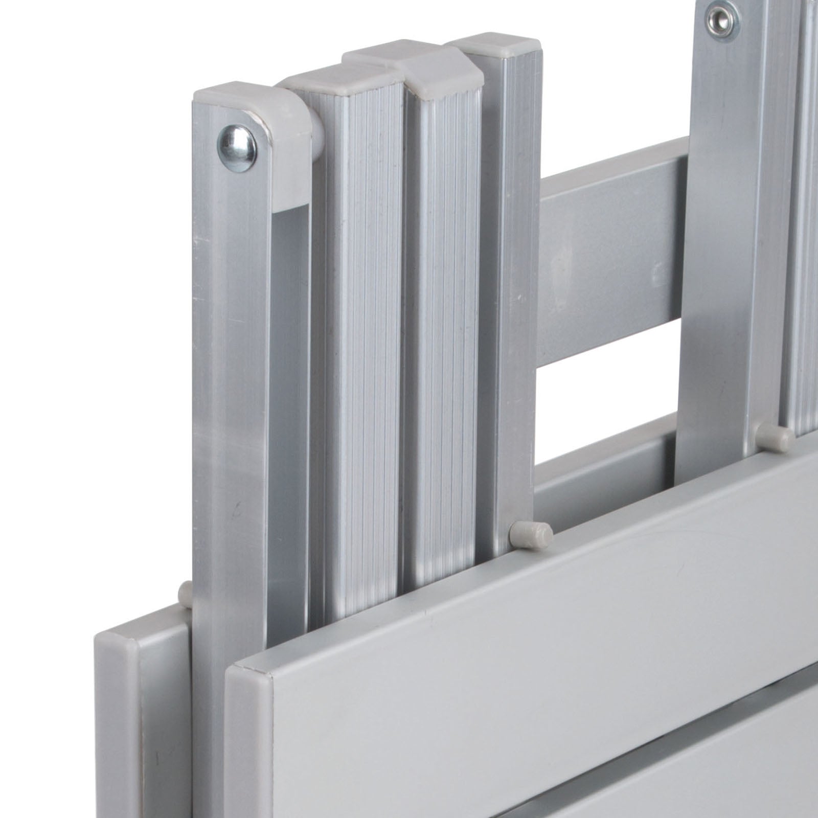 BO-CAMP Mini aluminium klapkruk, kampeertafel, viskruk, opvouwbare kruk, opvouwbare zit