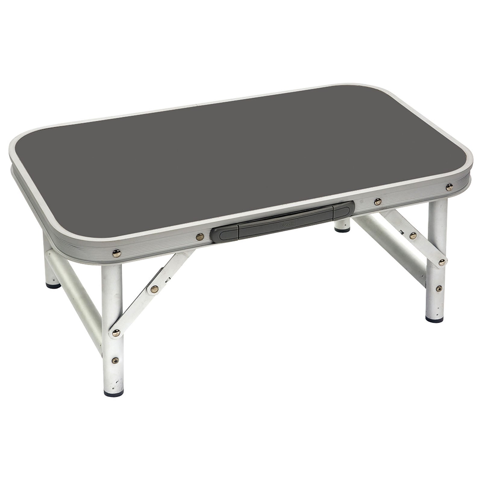 BO-CAMP Aluminium minikampeertafel Bijzettafel Klaptafel Koffertafel Tuin 2 hoogtes