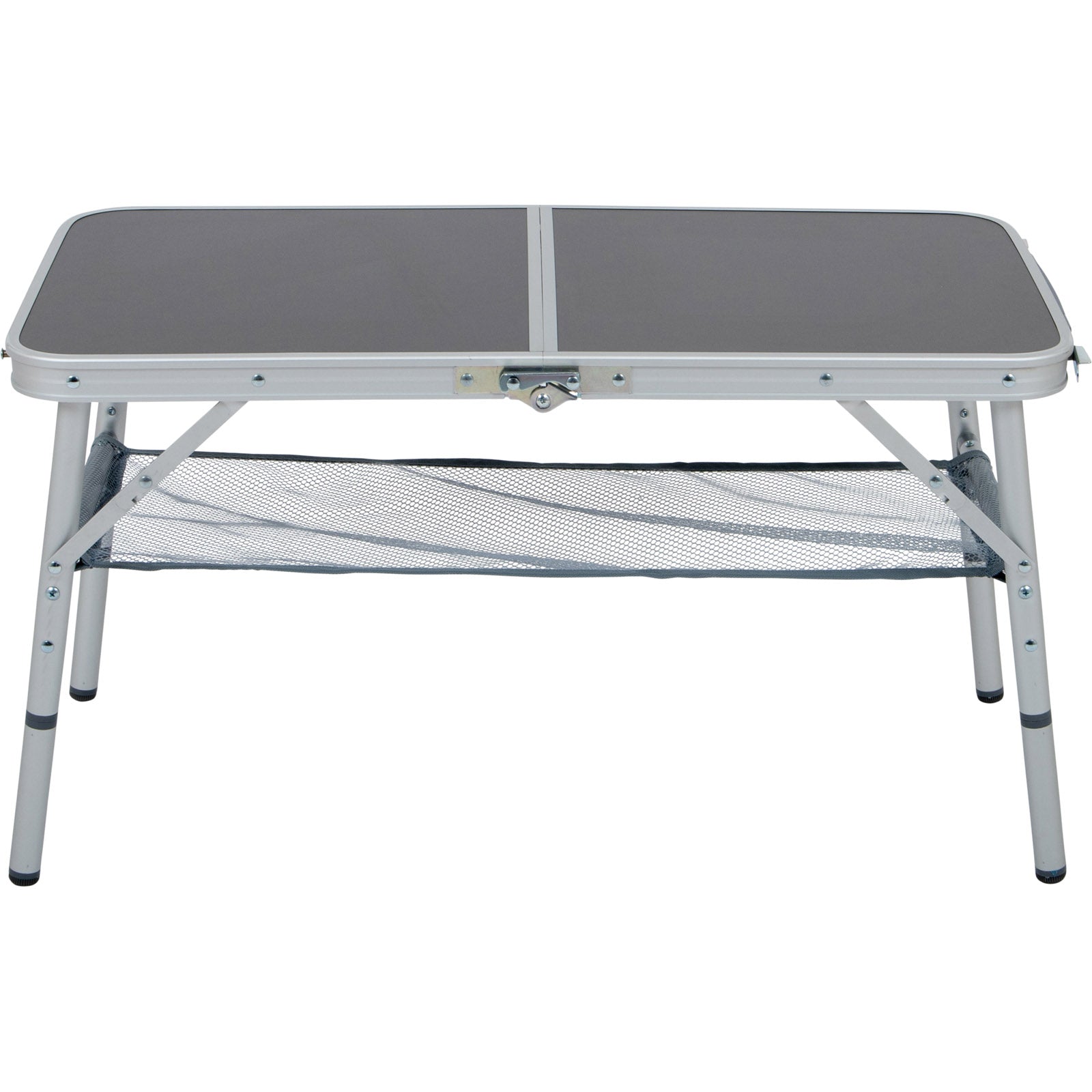 BO-CAMP Alu Campingtisch Klapptisch Falttisch Koffertisch Beistelltisch 4 Höhen