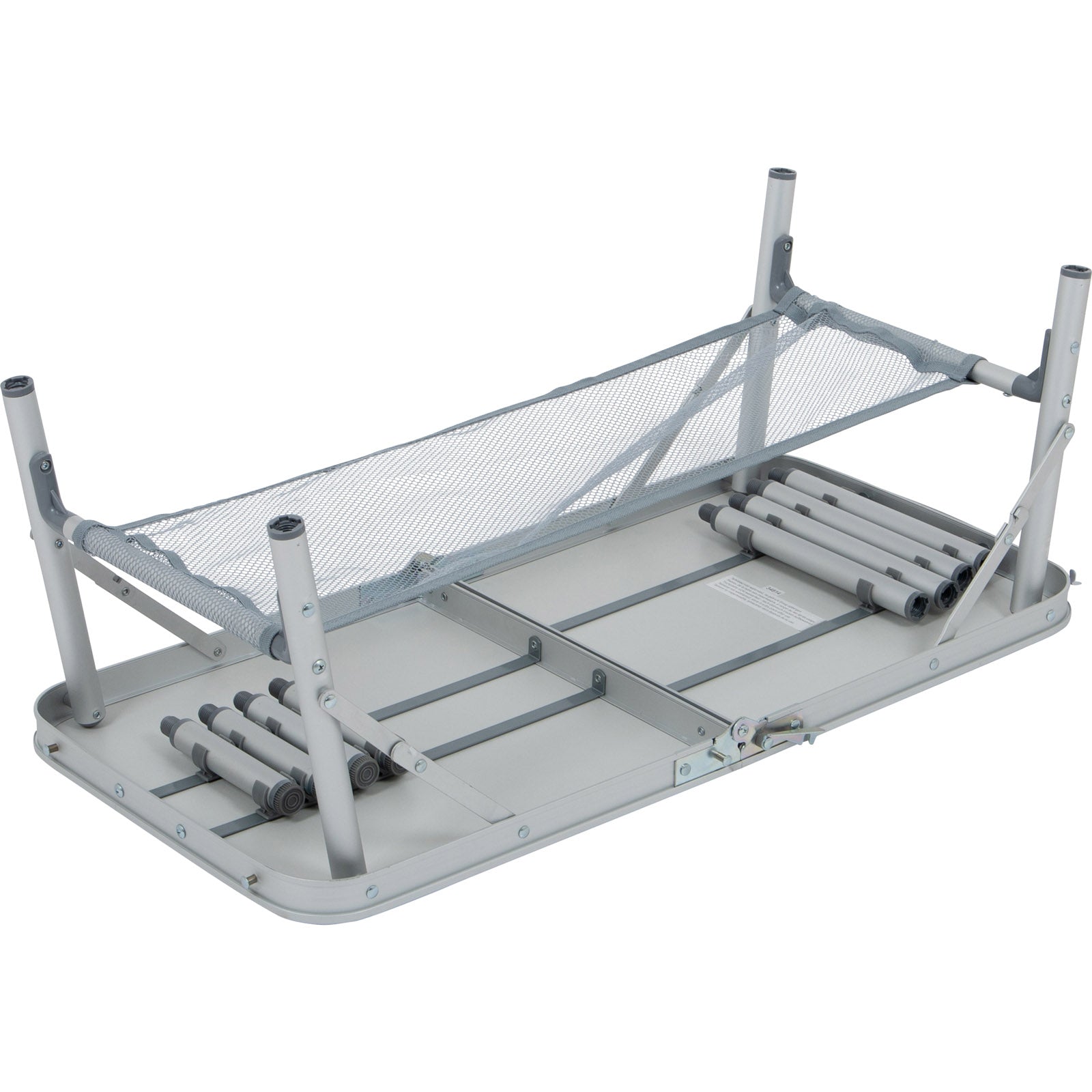 BO-CAMP aluminum camping table folding table suitcase table side table 4 heights