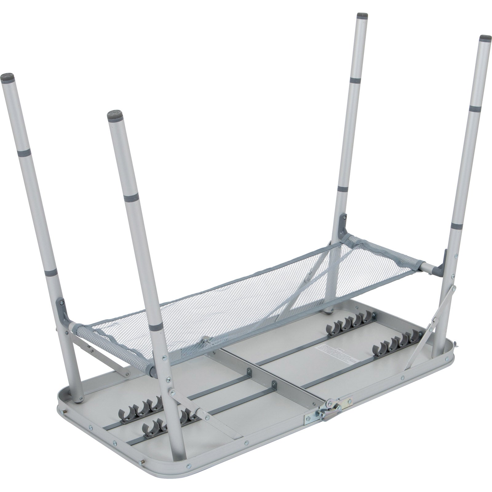 BO-CAMP Alu Campingtisch Klapptisch Falttisch Koffertisch Beistelltisch 4 Höhen