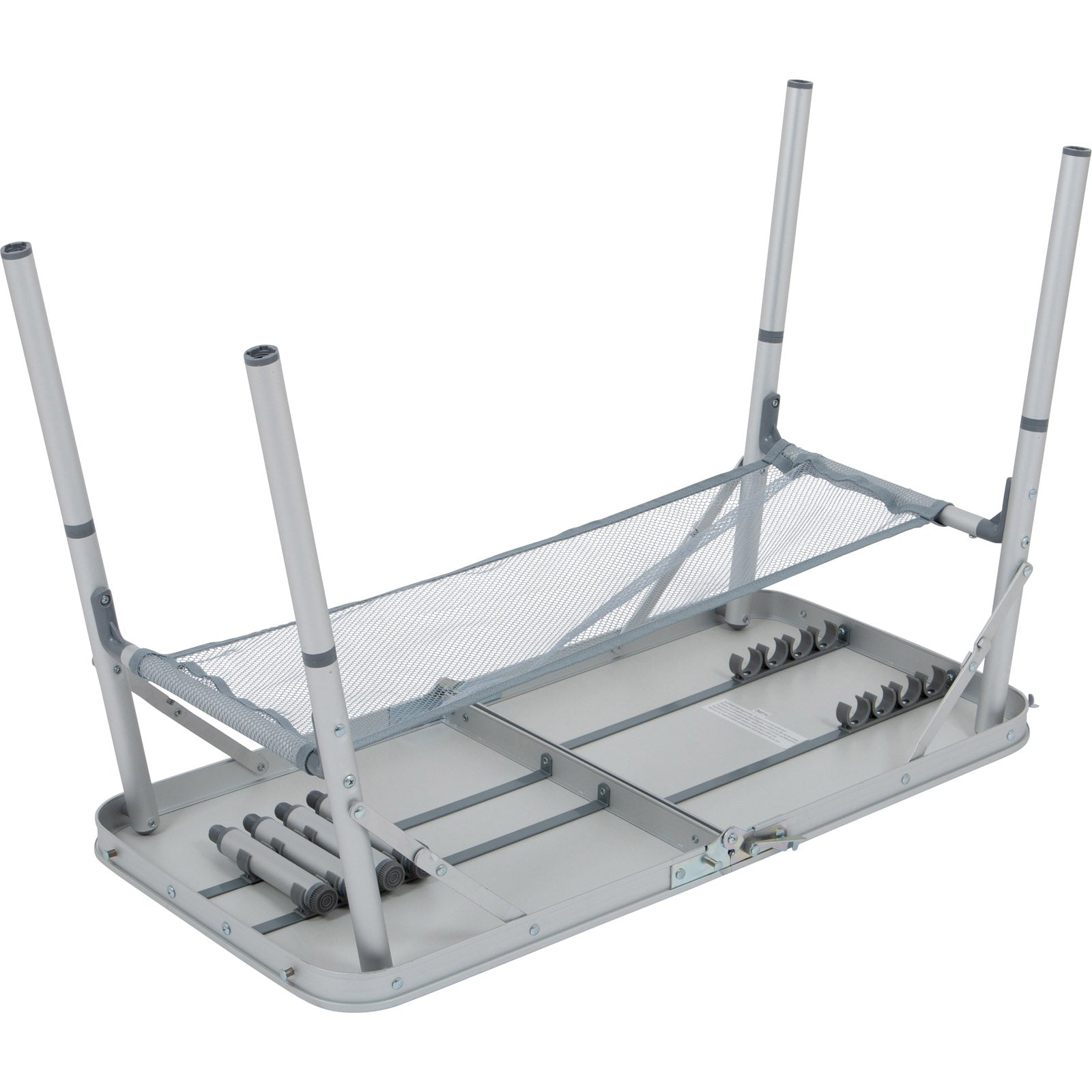 BO-CAMP aluminum camping table folding table suitcase table side table 4 heights