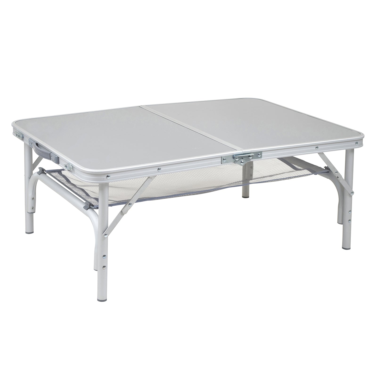 BO-CAMP Alu Campingtisch Premium Klapptisch Koffertisch Falttisch Garten 4 Höhen
