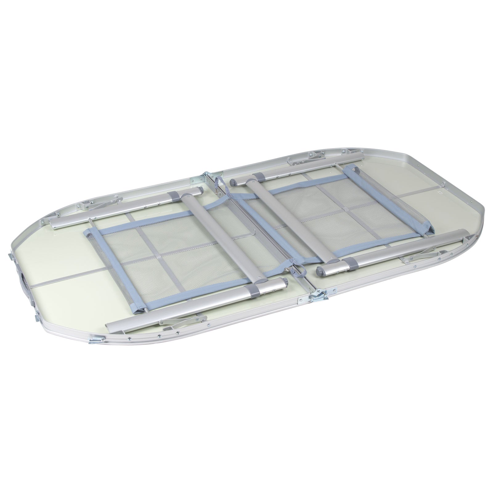 BO-CAMP Campingkoffertafel Klaptafel Opvouwbare tafel Opvouwbaar Aluminium 3 hoogtes