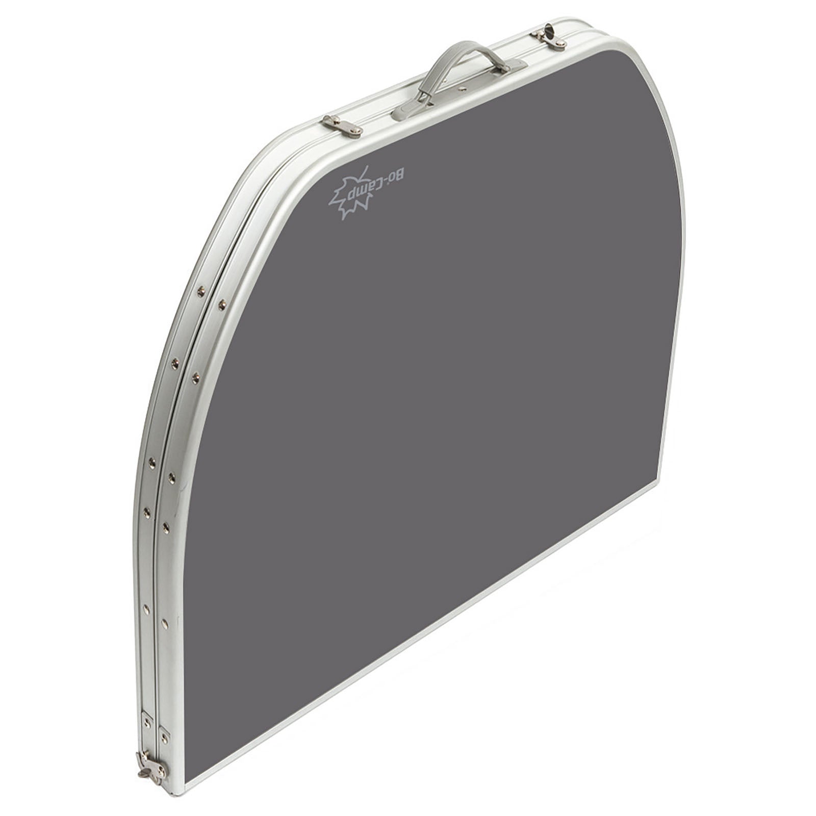 BO-CAMP Campingkoffertafel Klaptafel Opvouwbare tafel Opvouwbaar Aluminium 2 hoogtes
