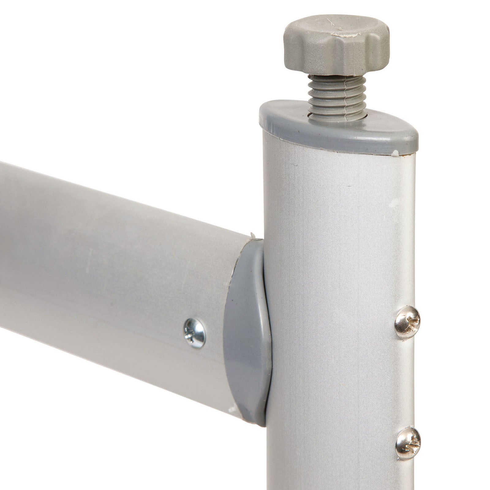 BO-CAMP Table de camping pliante en aluminium 2 hauteurs