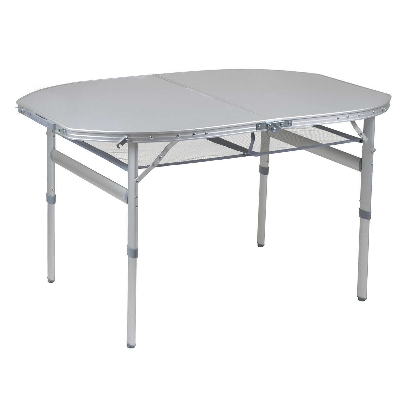 BO-CAMP Alu Campingtisch Premium Klapptisch Falttisch Koffertisch Garten 2 Höhen