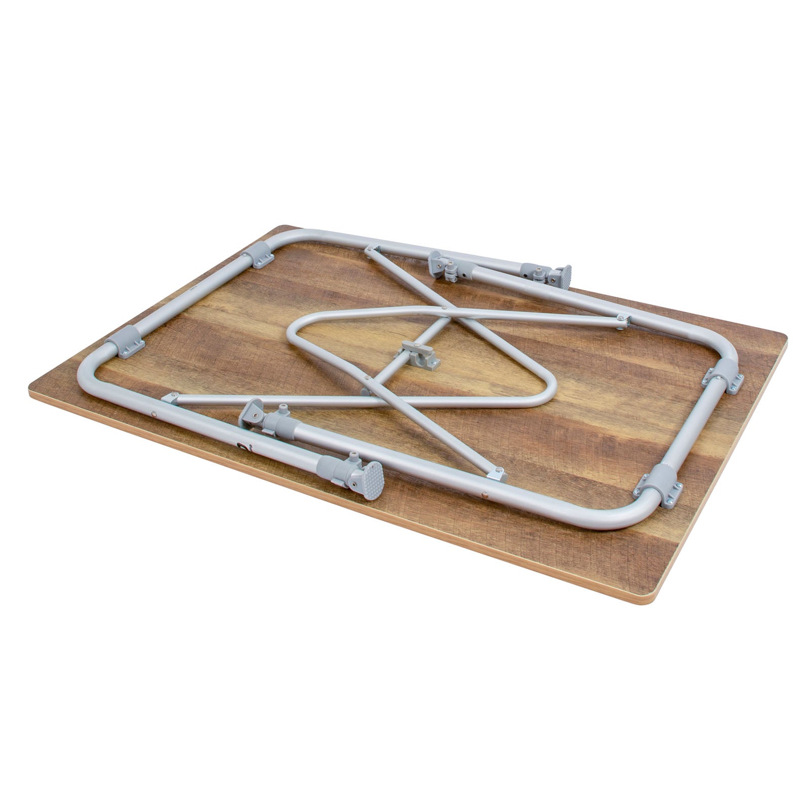 Table pliante BO-CAMP pour camping et jardin, hauteur réglable de 59 à 72 cm