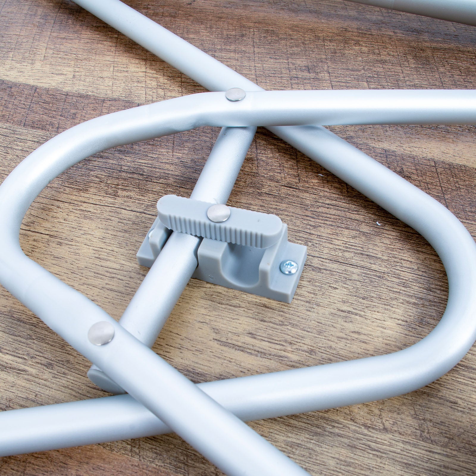 BO-CAMP Folding Table XL Camping Garden Folding Table Foldable Height Adjustable 59-72