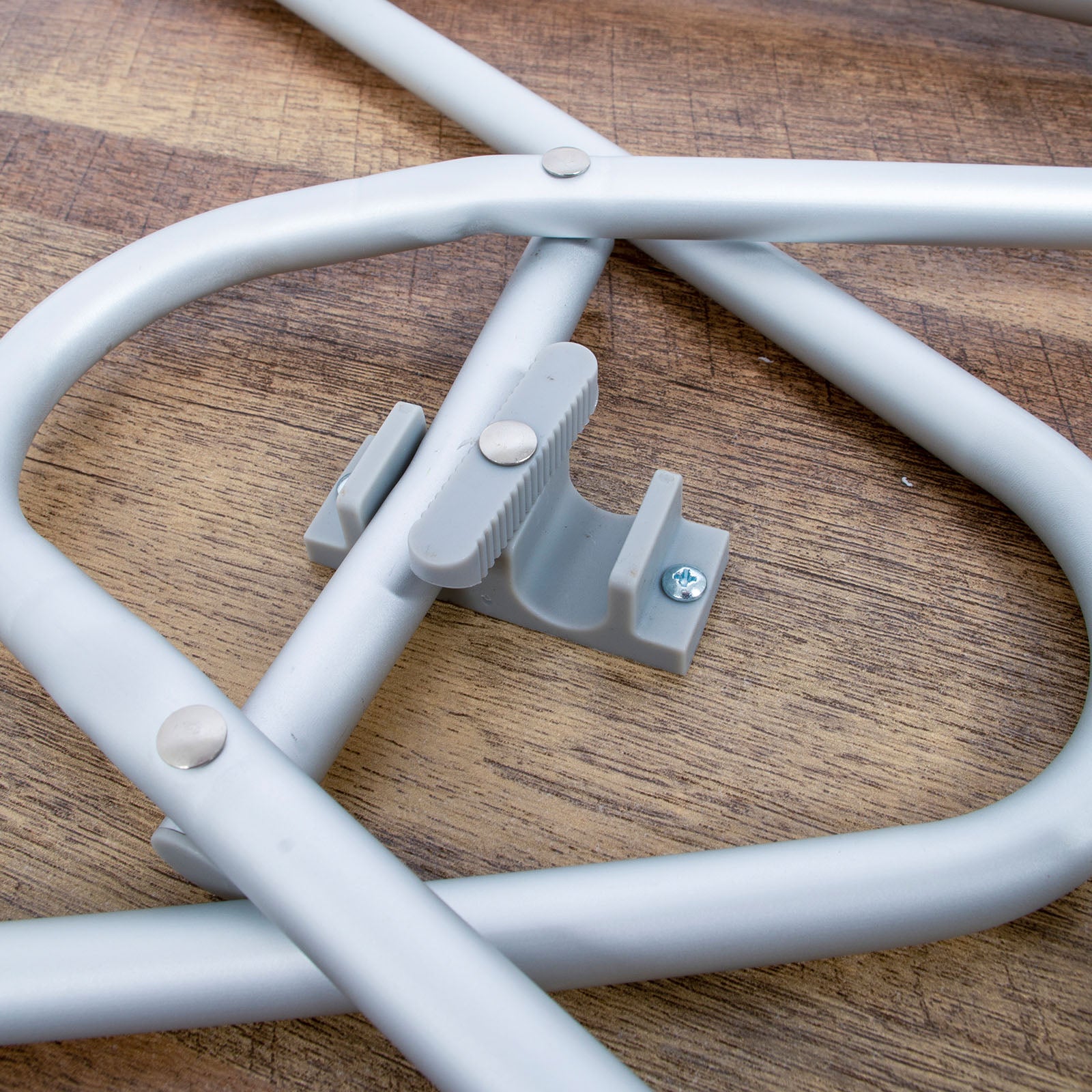 BO-CAMP Folding Table XL Camping Garden Folding Table Foldable Height Adjustable 59-72