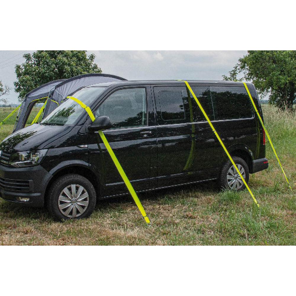 HIGH PEAK bus- en kampeertent Trentino 2.0 voor bus, SUV en VW – voortent voor bus – 4000 mm