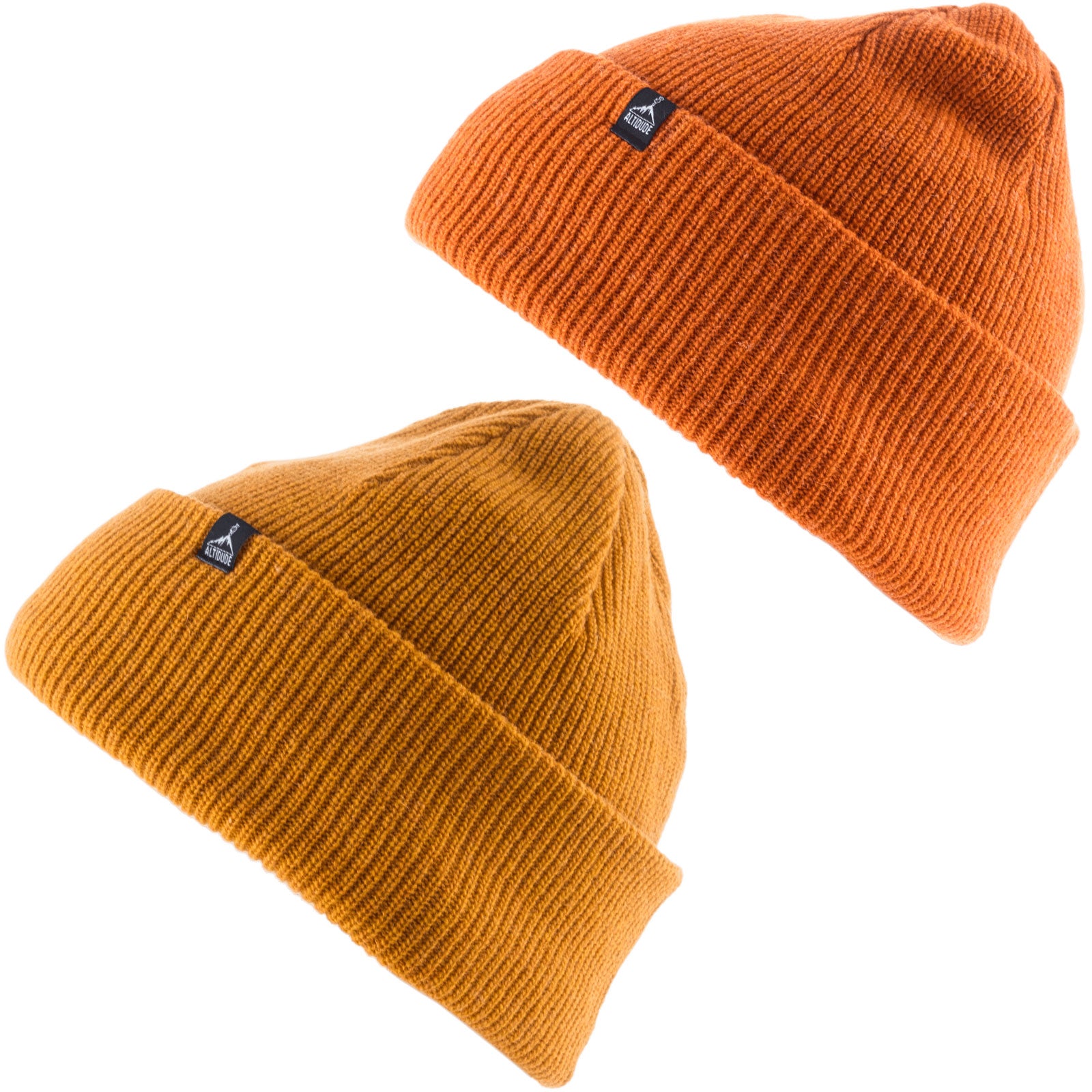 ALTIDUDE Winter Hat Hermit Rip Chunky Knit Hat Unisex Beanie Merino Wool