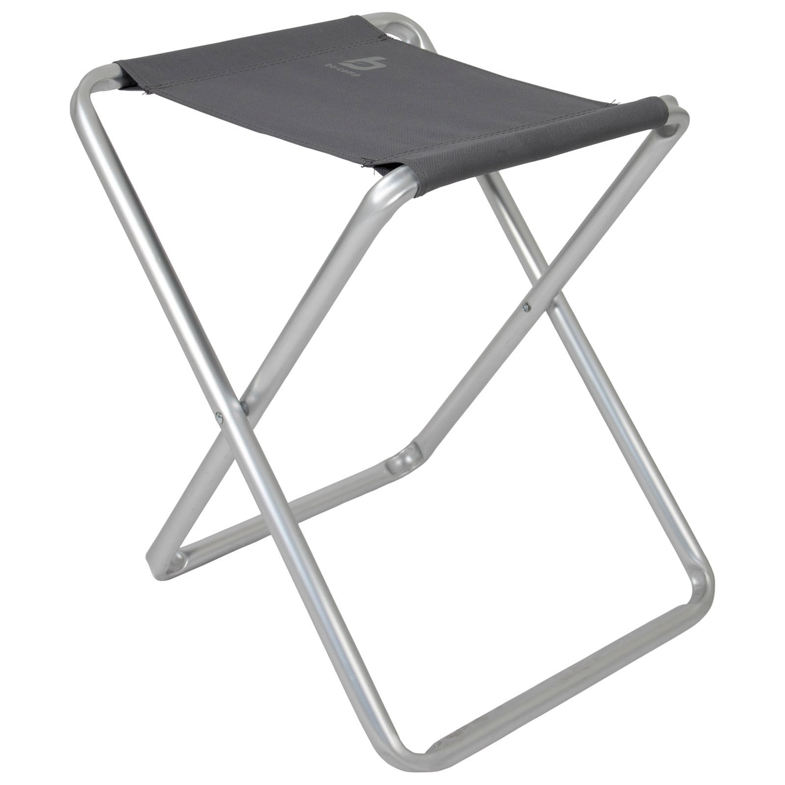 BO-CAMP Mini tabouret de camping en aluminium, tabouret pliant, tabouret de pêche, siège pliant, tabouret pliable