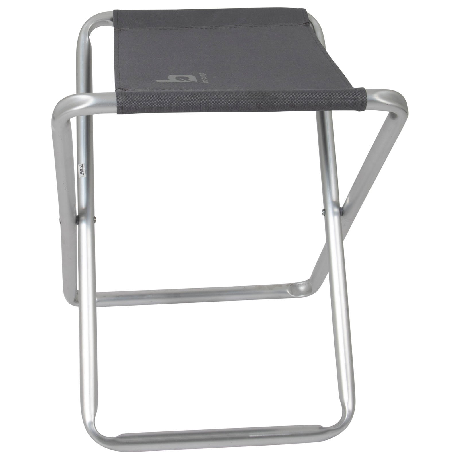 BO-CAMP Mini tabouret de camping en aluminium, tabouret pliant, tabouret de pêche, siège pliant, tabouret pliable