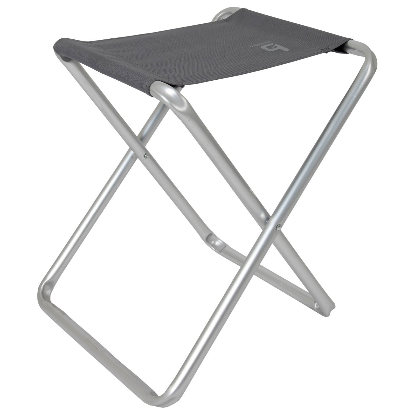 BO-CAMP Mini tabouret de camping en aluminium, tabouret pliant, tabouret de pêche, siège pliant, tabouret pliable