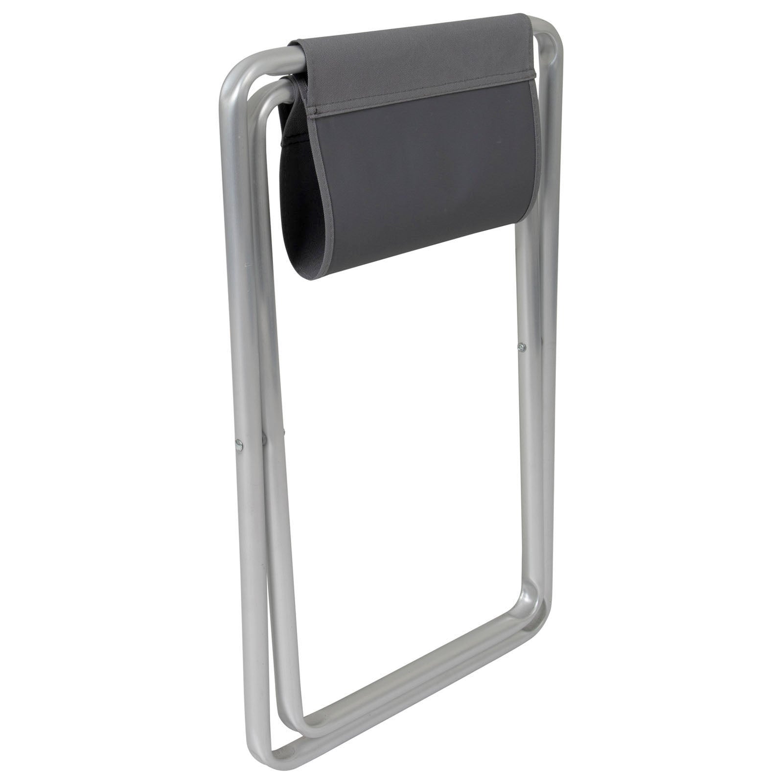 BO-CAMP Mini tabouret de camping en aluminium, tabouret pliant, tabouret de pêche, siège pliant, tabouret pliable