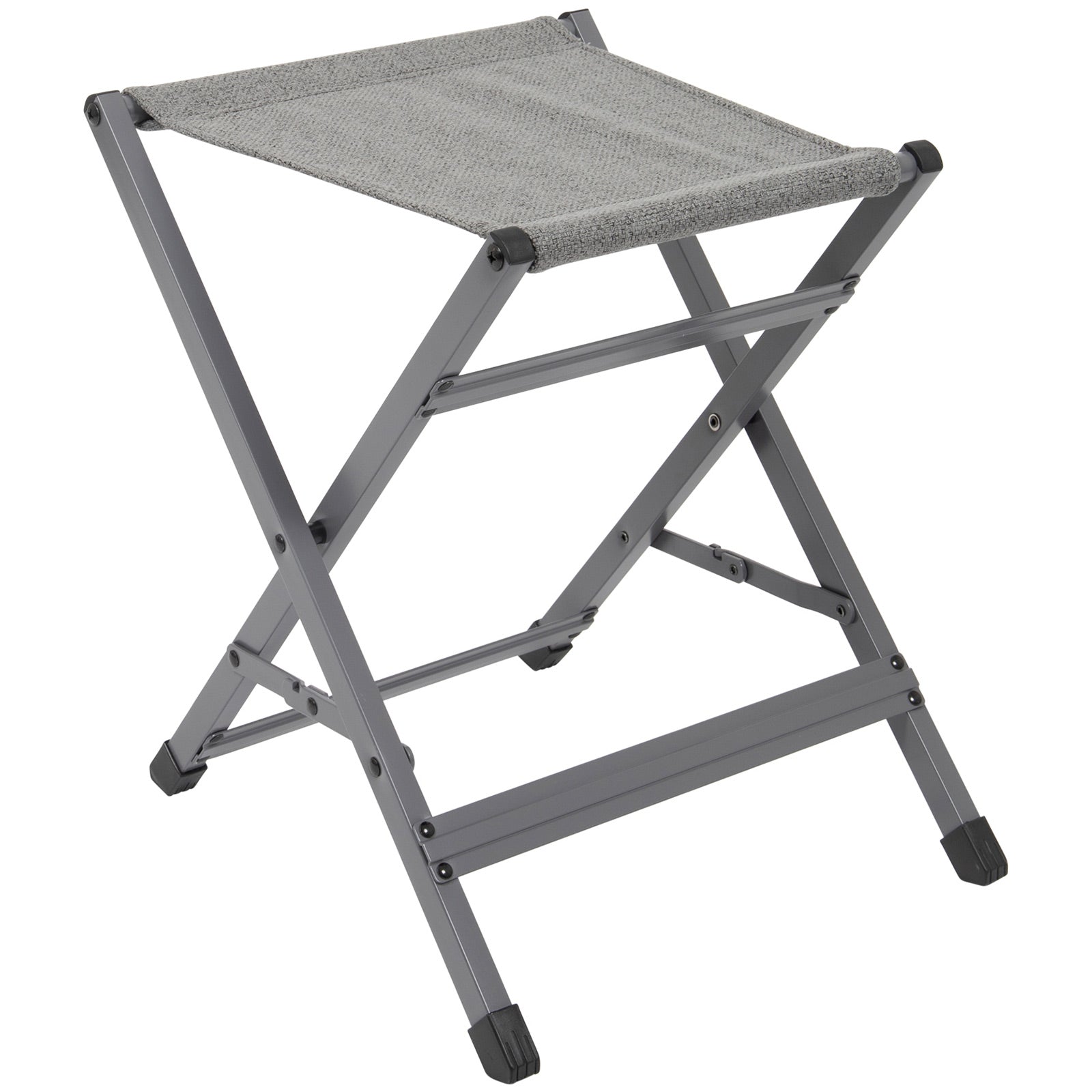BO-CAMP Folding Stool Croydon Camping Stool Seat Fishing Stool Folding Stool Aluminium 80 kg