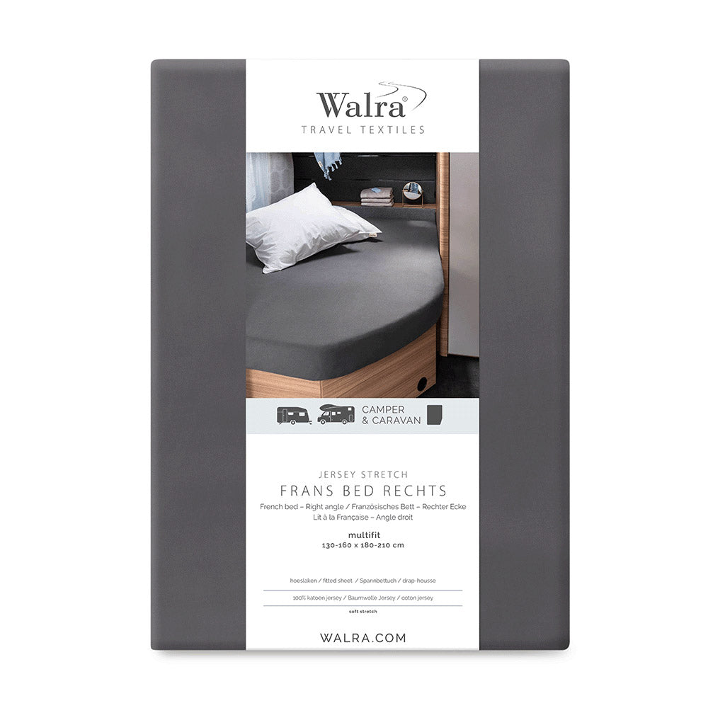 Drap housse Jersey Multifit lits français droit