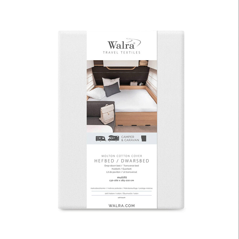 WALRA fitted sheet Molton Multifit folding bed transverse bed OEKOTEX 100% cotton