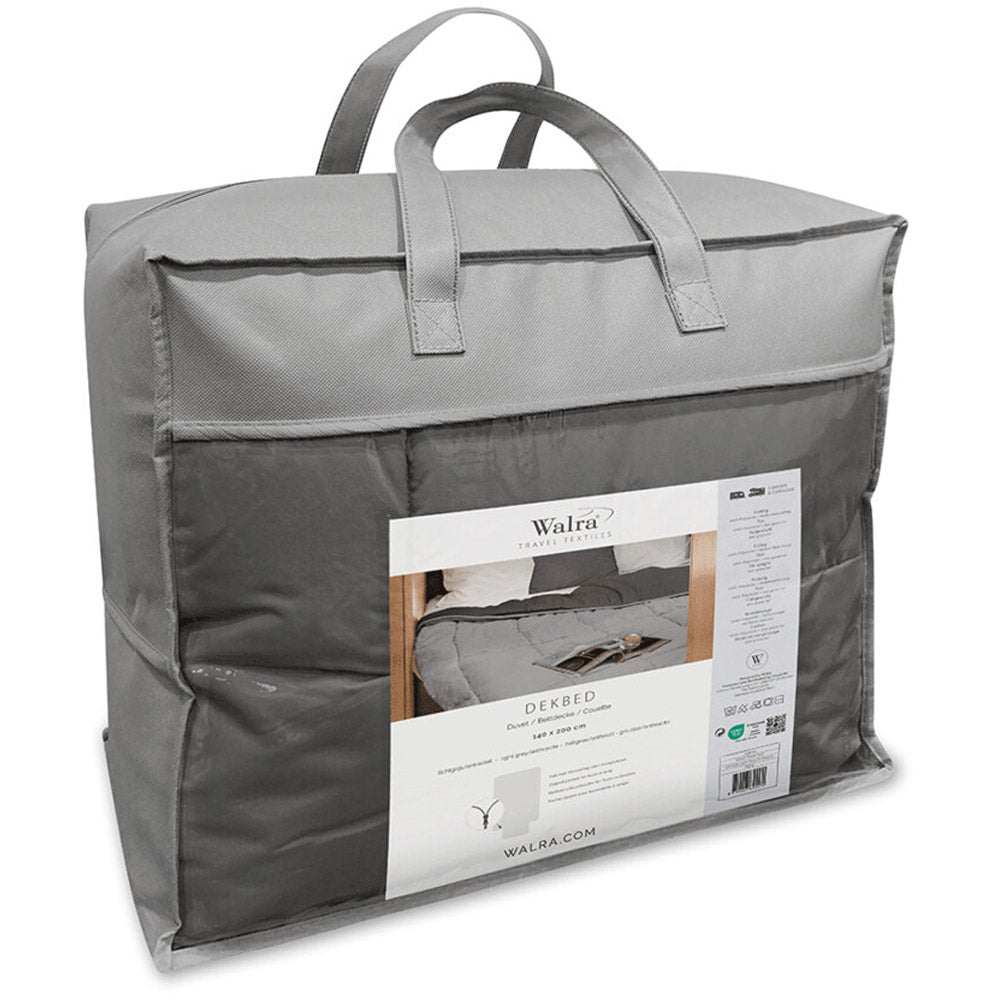 WALRA Couette de voyage + housse Couette toutes saisons Couette matelassée OEKOTEX