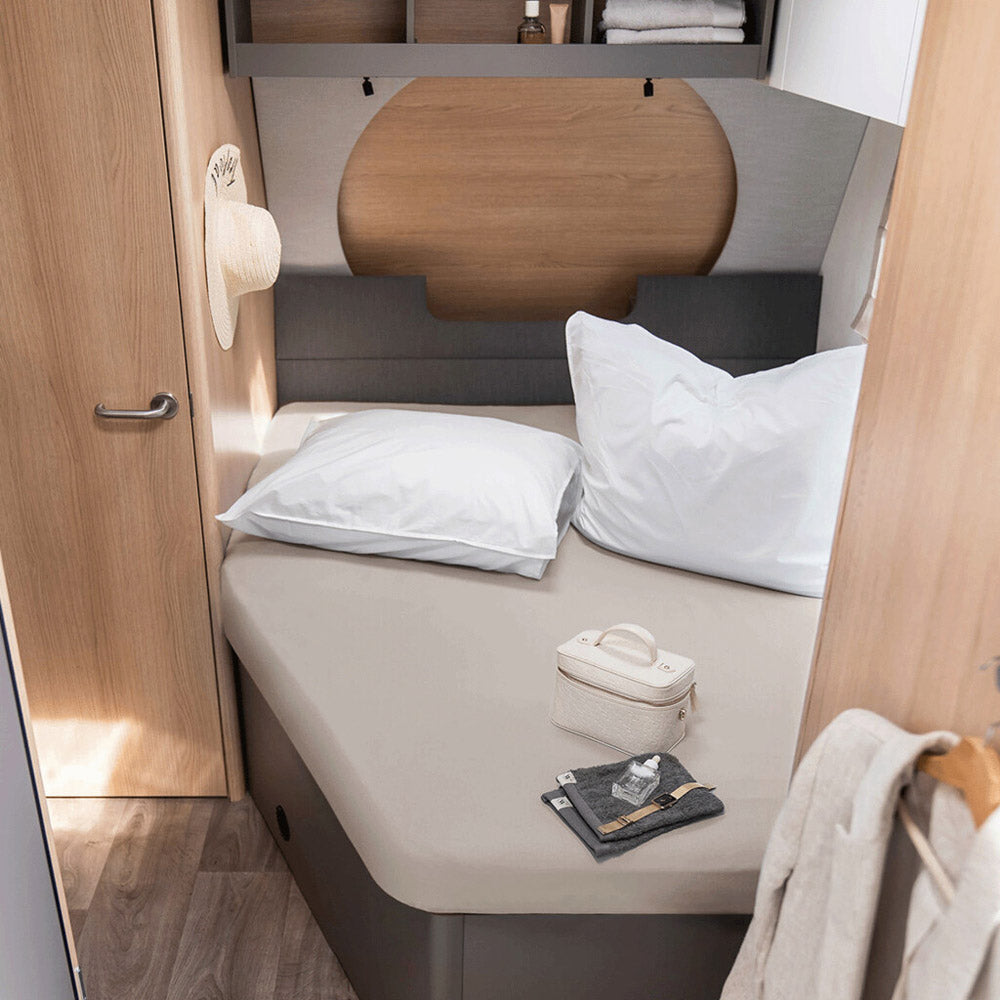 Spannbettlaken Jersey Multifit Französische Betten Links