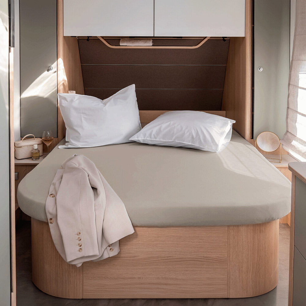 Jersey Multifit fitted sheet for queen beds
