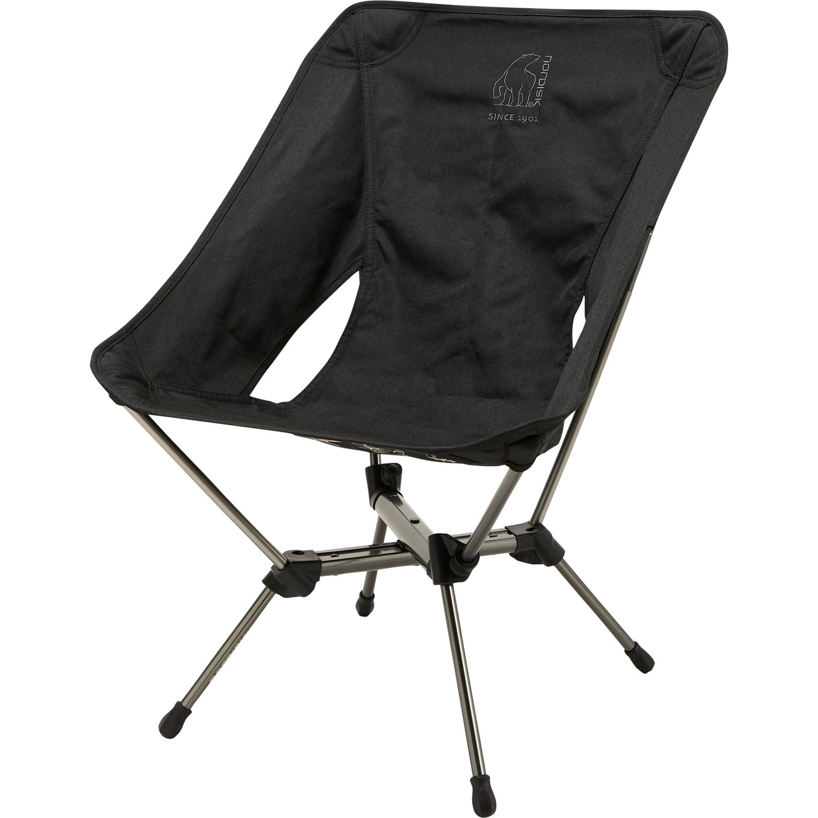Chaise de camping pliante NORDISK Marielund LW, chaise de relaxation légère en aluminium, 120 kg