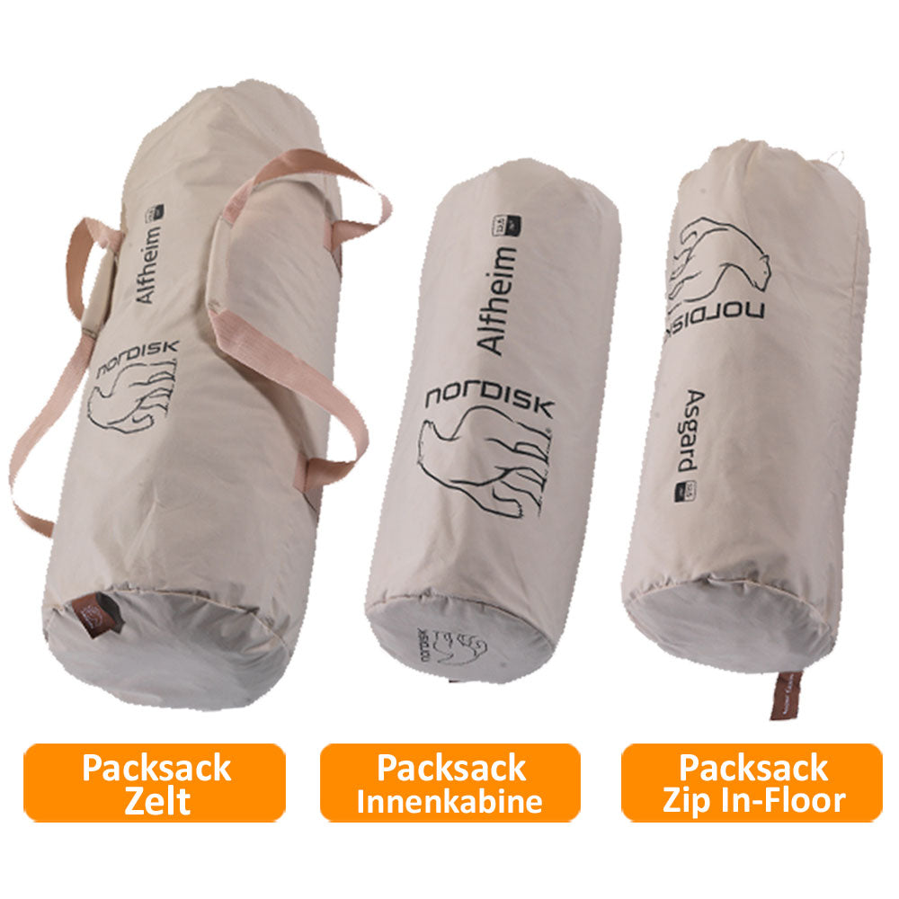 NORDISK Alfheim 12.6 Tipi Zelt 4 5 6 Personen Gruppen Zelt Campingzelt Baumwolle