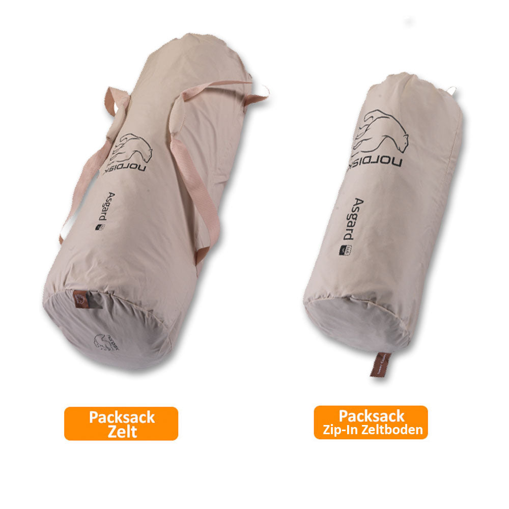 NORDISK Asgard 12.6 Tipi Tent 4 5 6 Persons Family Tent Camping Tent Cotton