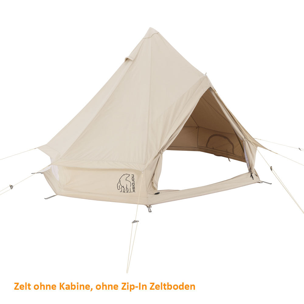 NORDISK Asgard 19.6 Tipi Zelt 6-10 Personen Familienzelt Campingzelt Baumwolle