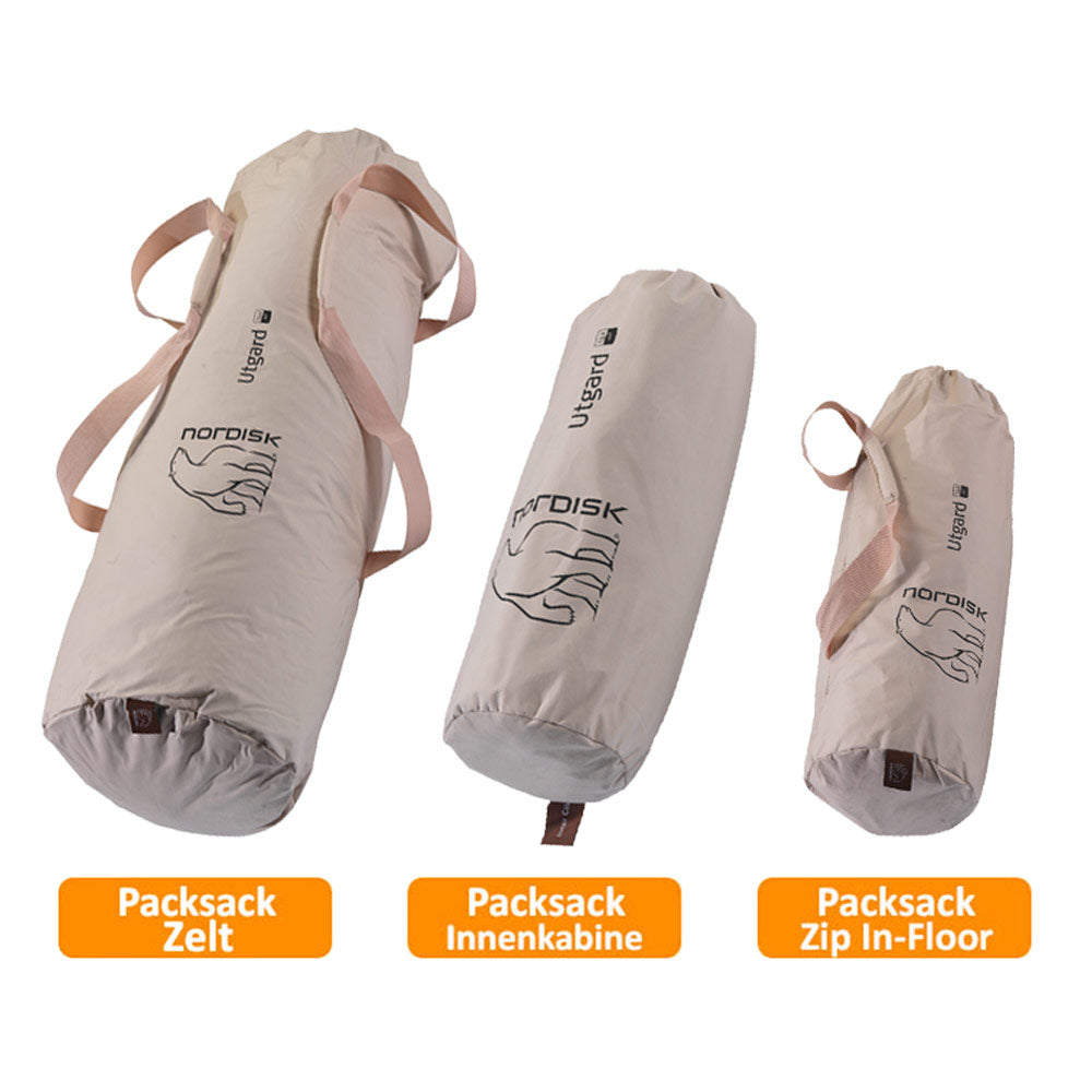 NORDISK Utgard 13.2 Firstzelt 4 5 6 Personen Gruppen Zelt Campingzelt Baumwolle