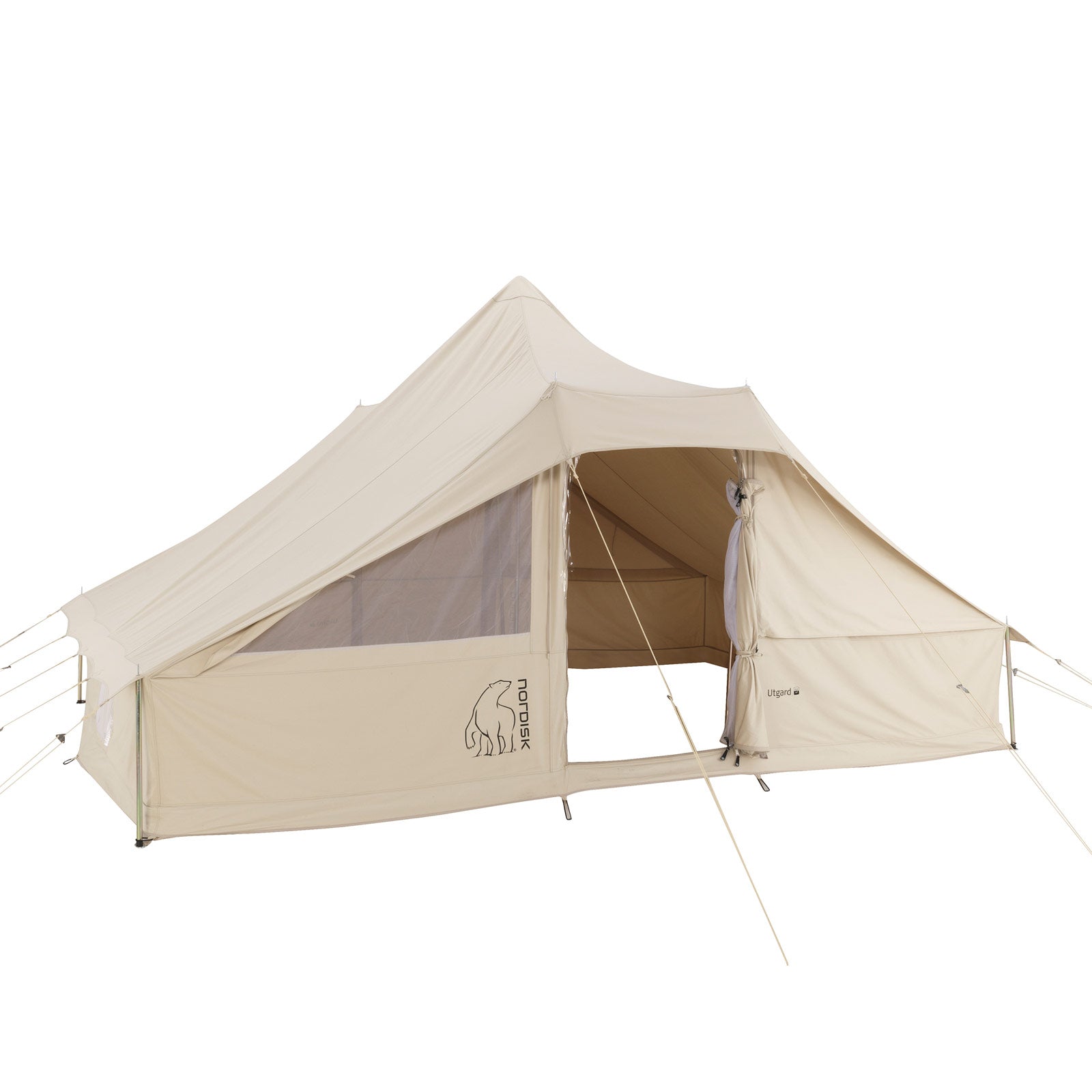 NORDISK Utgard 13.2 Firstzelt 4 5 6 Personen Gruppen Zelt Campingzelt Baumwolle