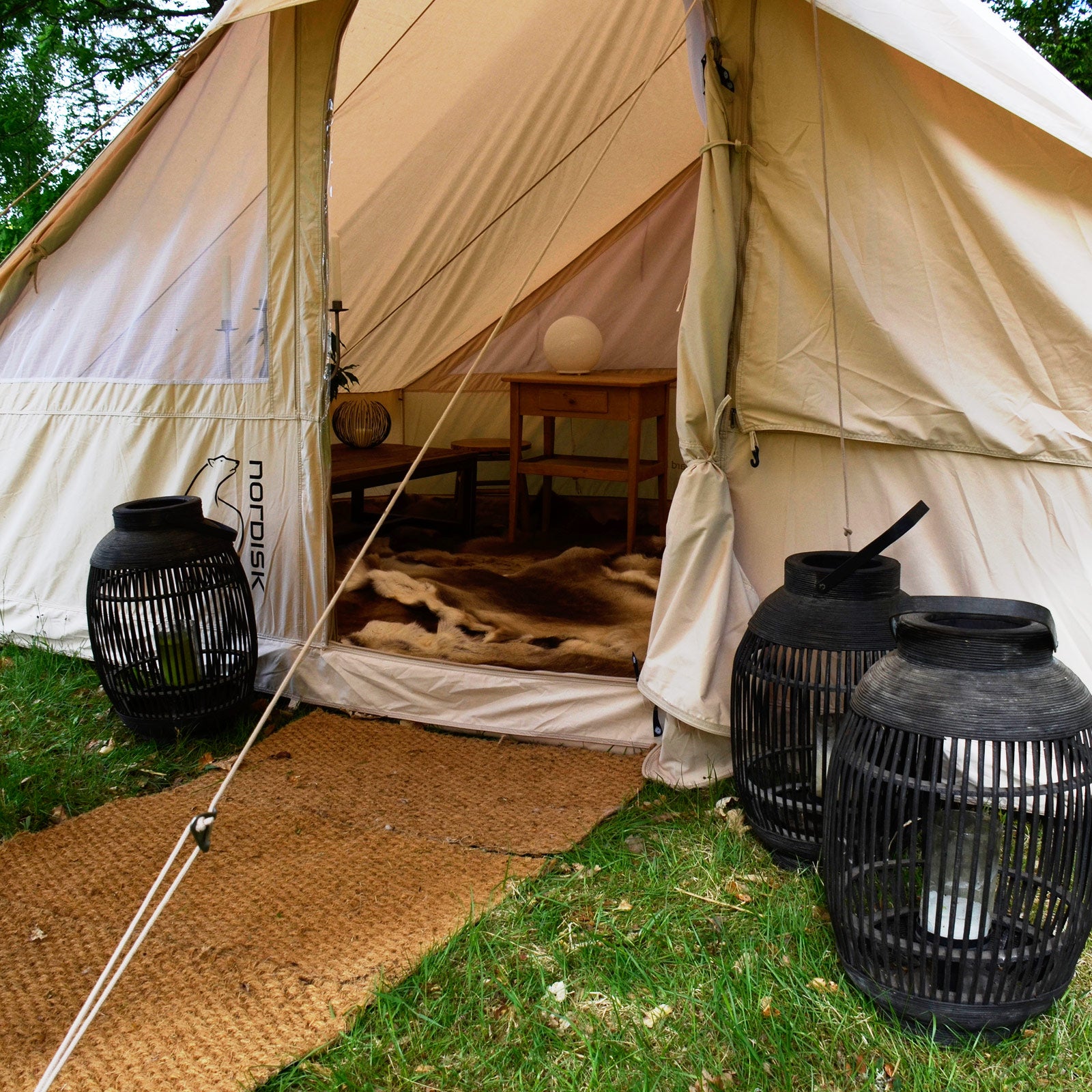 NORDISK Utgard 13.2 Firstzelt 4 5 6 Personen Gruppen Zelt Campingzelt Baumwolle