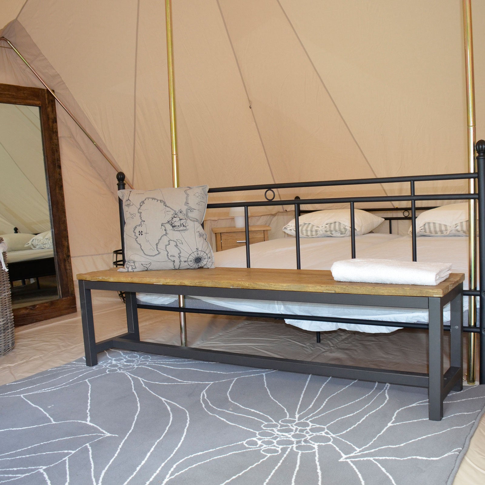 NORDISK Vanaheim 40 Firstzelt 6-20 Personen Familien Zelt Campingzelt Baumwolle