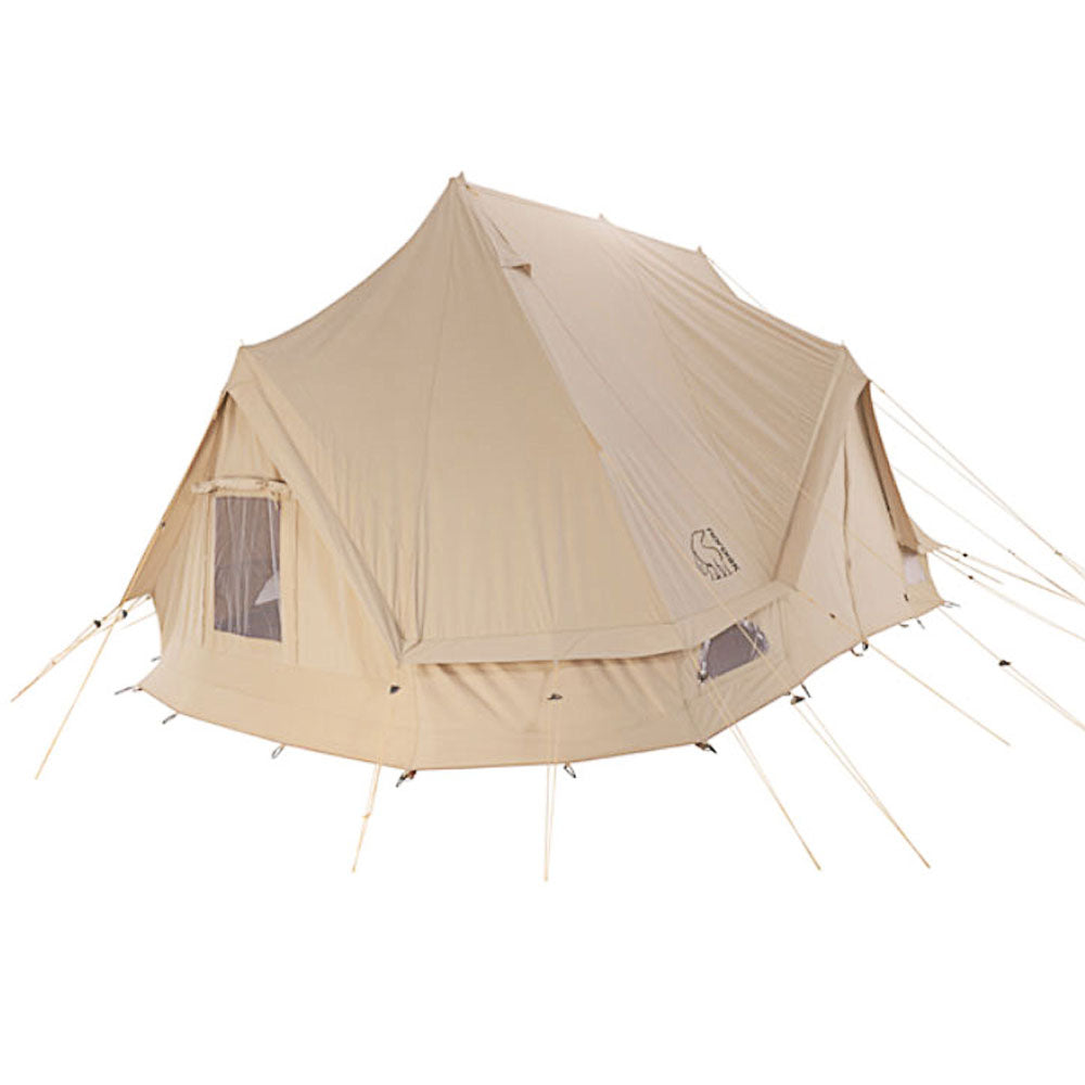NORDISK Vanaheim 40 Firstzelt 6-20 Personen Familien Zelt Campingzelt Baumwolle