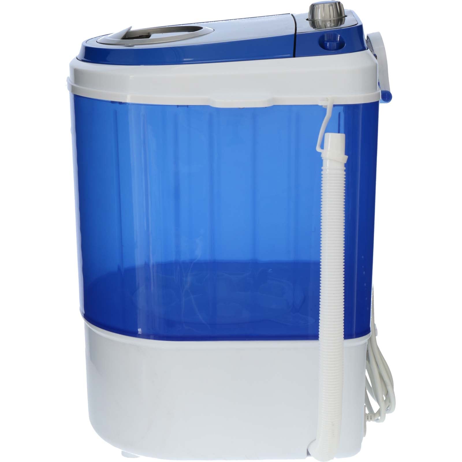 MESTIC Mini Waschmaschine MW-100 Camping Mobile Reise Waschautomat Leise 2 kg