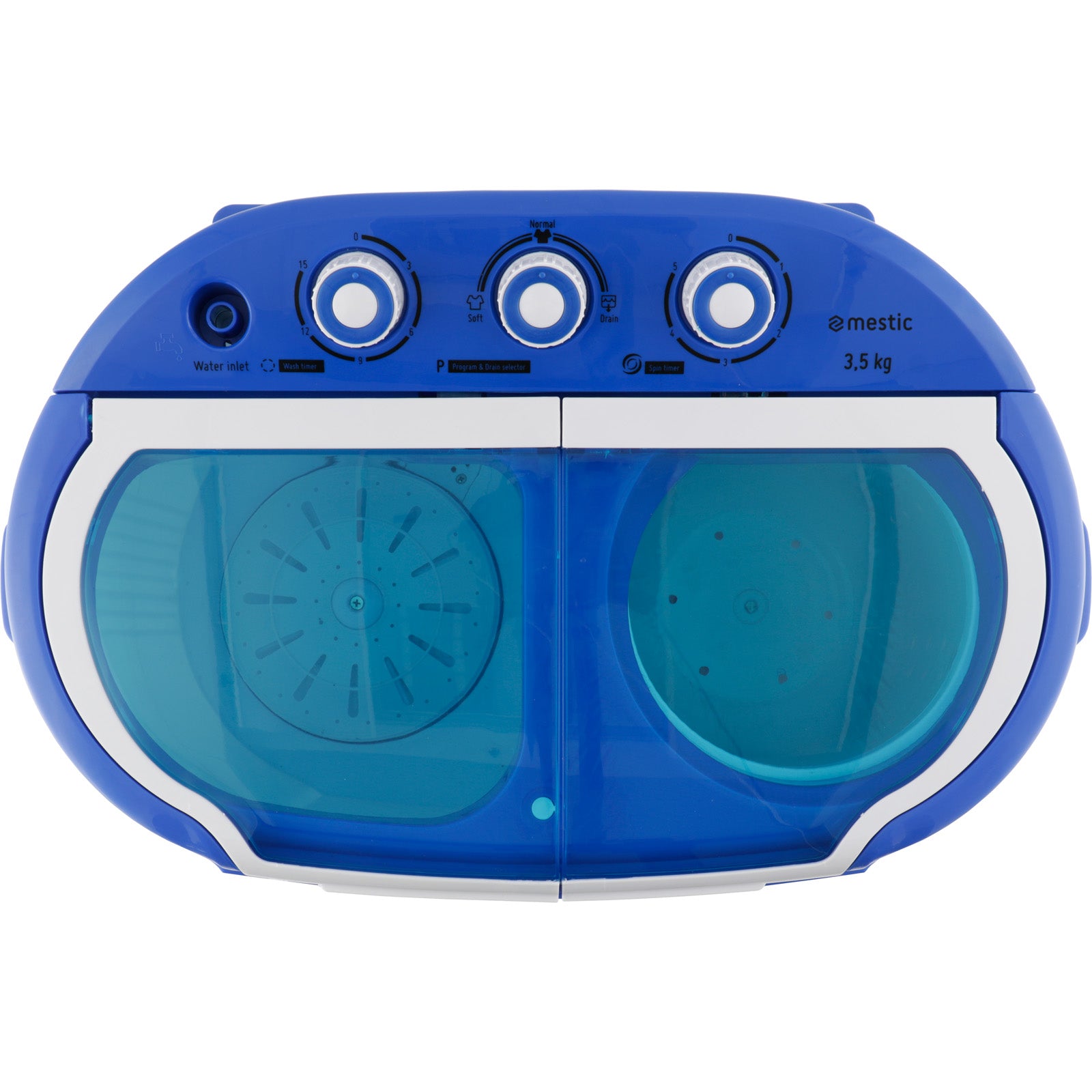 Mestic Mini Waschmaschine MW-120 Camping Mobile Reise Waschautomat 3,5 kg