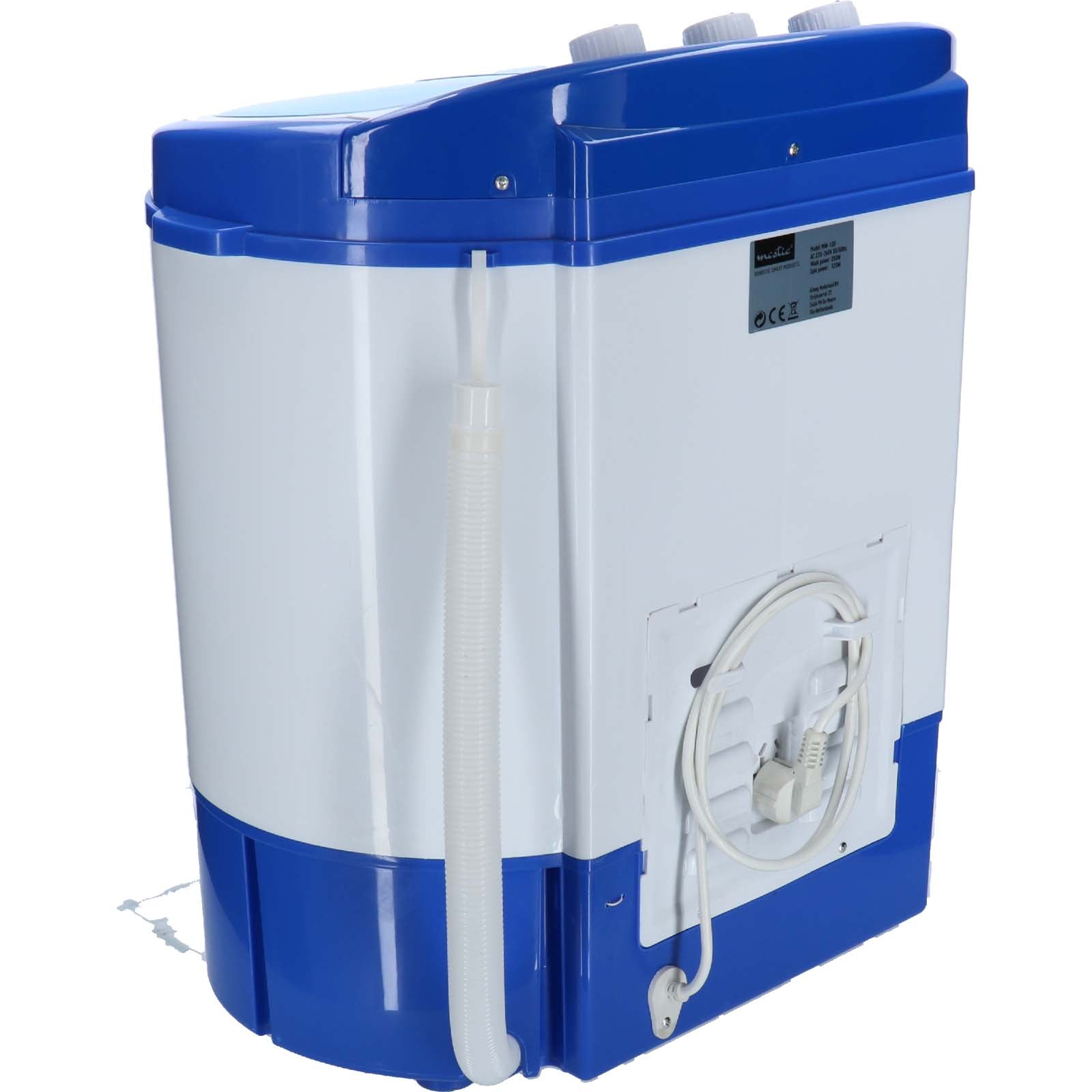 Mestic Mini Waschmaschine MW-120 Camping Mobile Reise Waschautomat 3,5 kg
