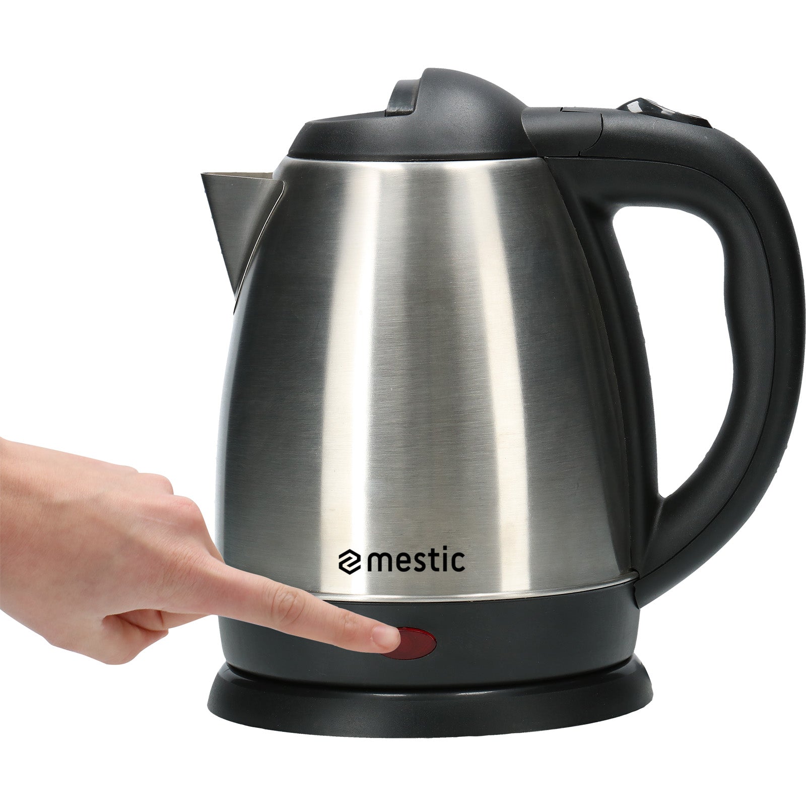 MESTIC Reise Wasserkocher MWC-110 Mini Camping Kocher Kabellos Klein 1Liter 800W