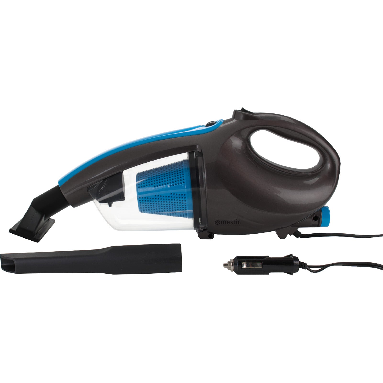 MESTIC Handstaubsauger Auto MS-80 Beutellos Hand Staub Sauger KFZ Mini 12V 100W