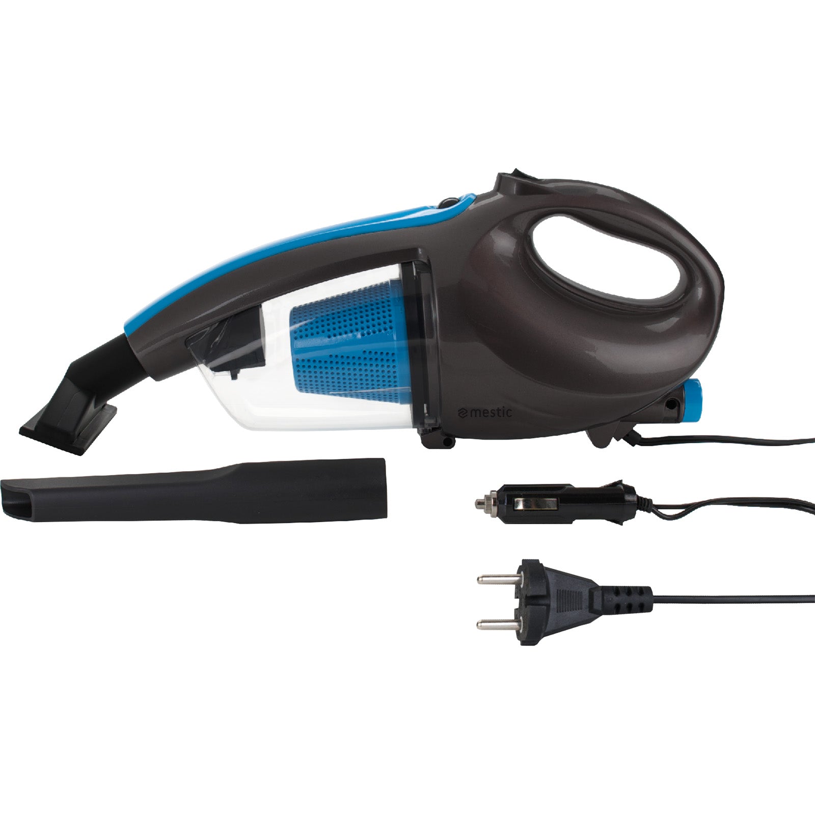 MESTIC Handstaubsauger Auto MS-100 Beutellos Hand Sauger KFZ Mini 220-240V 600W