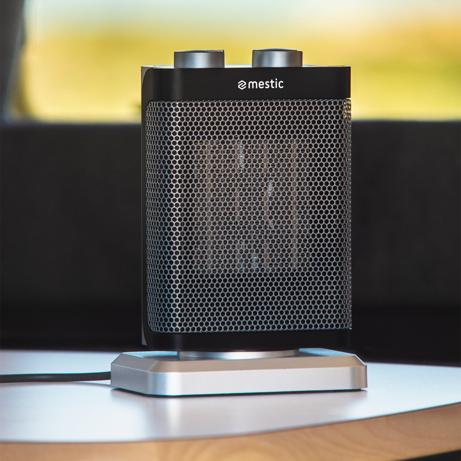 Radiateur soufflant MESTIC céramique MKK230 camping économie d'énergie silencieux oscillant 1500 W