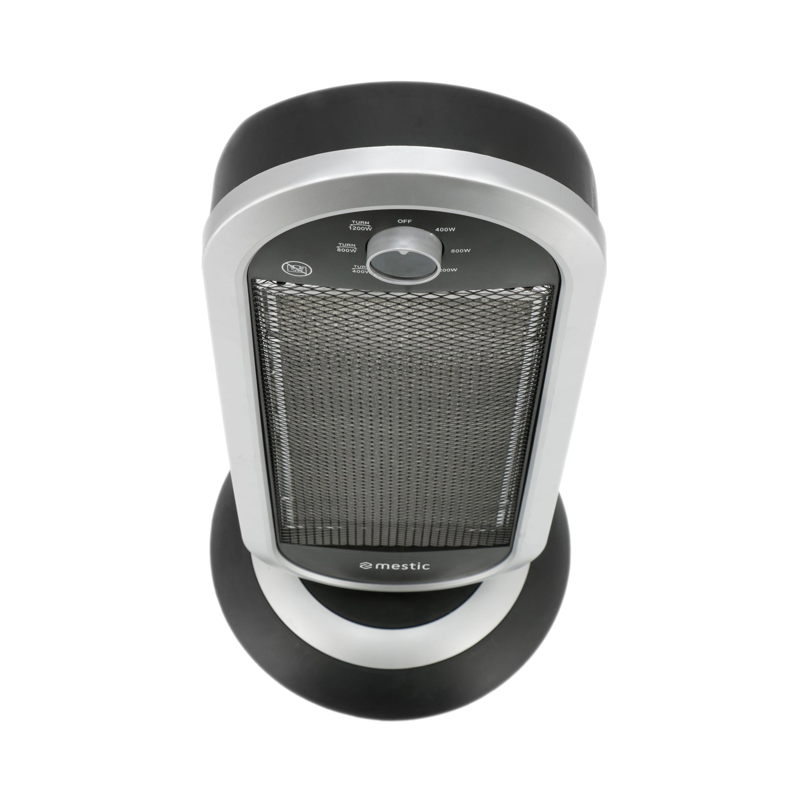 MESTIC infraroodstraler MCK-400 voor op de camping of het terras, oscillerend, carbon, 900 W