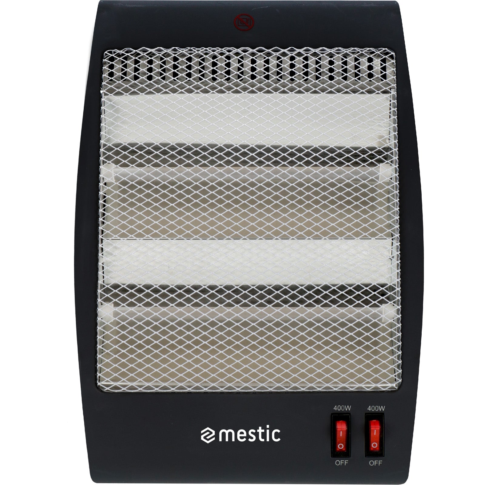 Chauffage à quartz MESTIC MQK-200 Chauffage électrique halogène de camping sur pied 800 W